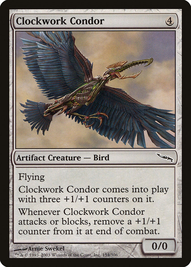 Clockwork Condor [Mirrodin] | Game Master's Emporium (The New GME)