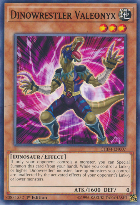 Dinowrestler Valeonyx [CHIM-EN007] Common | Game Master's Emporium (The New GME)