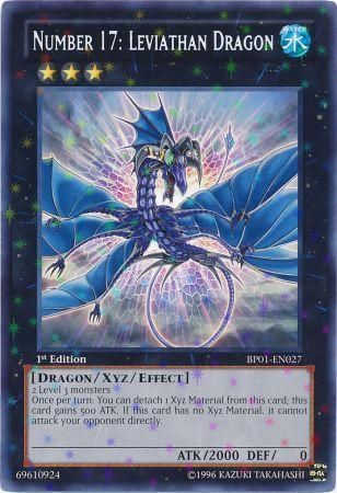 Number 17: Leviathan Dragon [BP01-EN027] Starfoil Rare | Game Master's Emporium (The New GME)