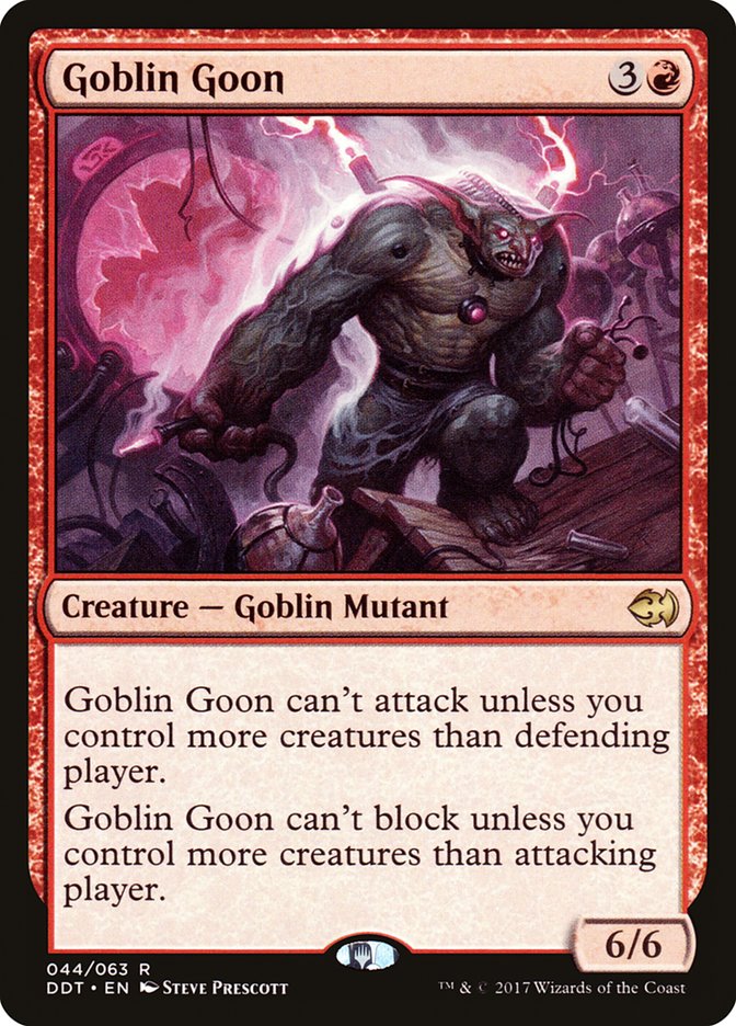 Goblin Goon [Duel Decks: Merfolk vs. Goblins] | Game Master's Emporium (The New GME)