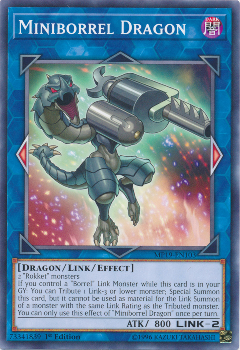 Miniborrel Dragon [MP19-EN103] Common | Game Master's Emporium (The New GME)