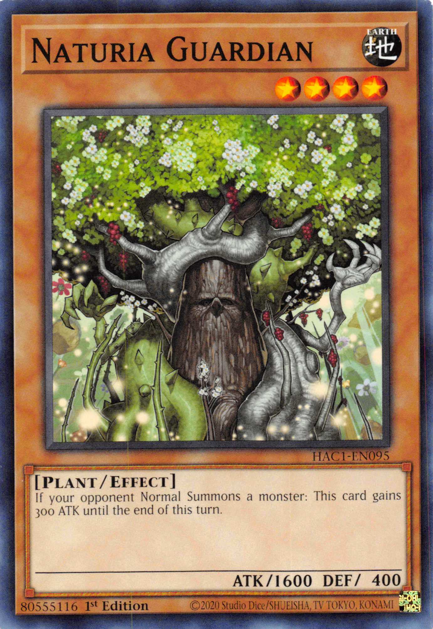 Naturia Guardian [HAC1-EN095] Common | Game Master's Emporium (The New GME)
