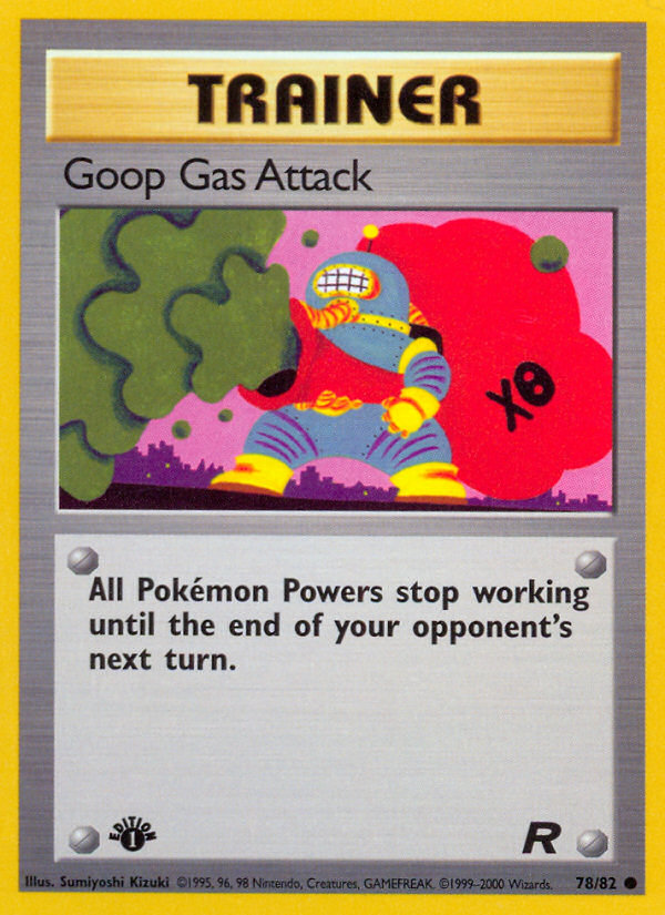 Goop Gas Attack (78/82) [Team Rocket 1st Edition] | Game Master's Emporium (The New GME)