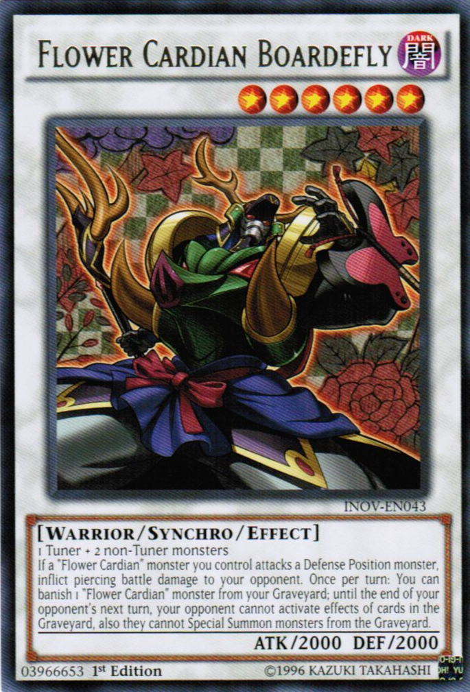 Flower Cardian Boardefly [INOV-EN043] Rare | Game Master's Emporium (The New GME)