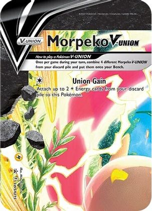 Morpeko V-UNION (SWSH215) [Sword & Shield: Black Star Promos] | Game Master's Emporium (The New GME)
