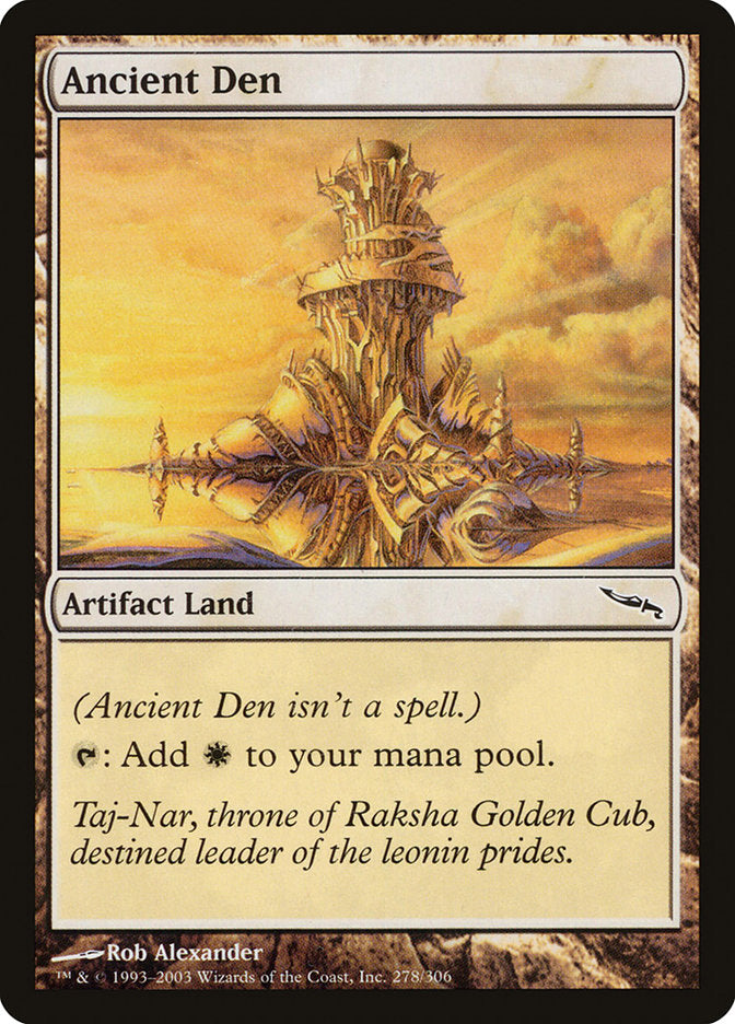 Ancient Den [Mirrodin] | Game Master's Emporium (The New GME)