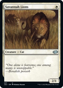 Savannah Lions [Jumpstart 2022] | Game Master's Emporium (The New GME)
