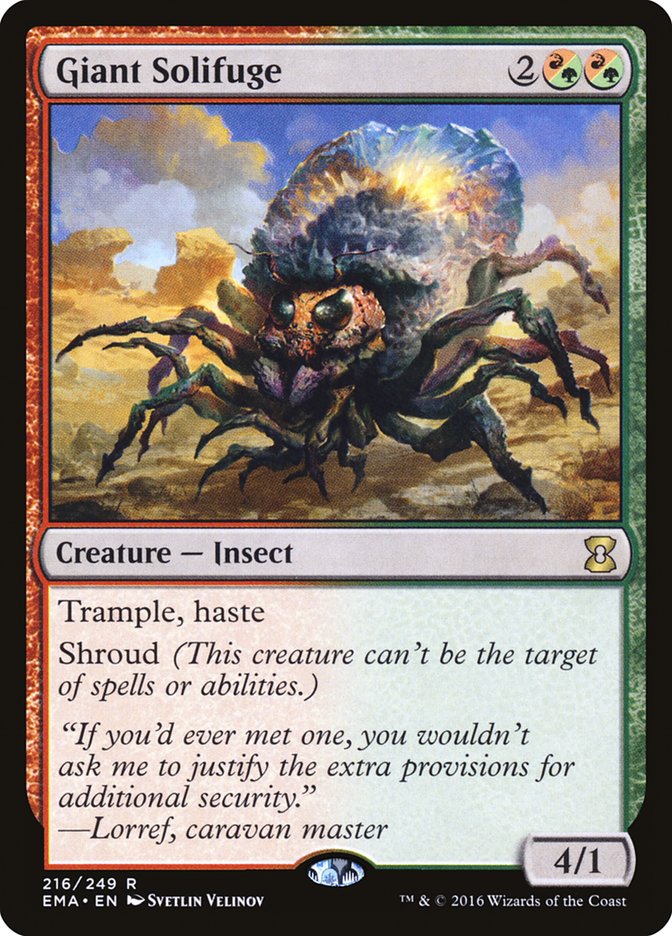 Giant Solifuge [Eternal Masters] | Game Master's Emporium (The New GME)