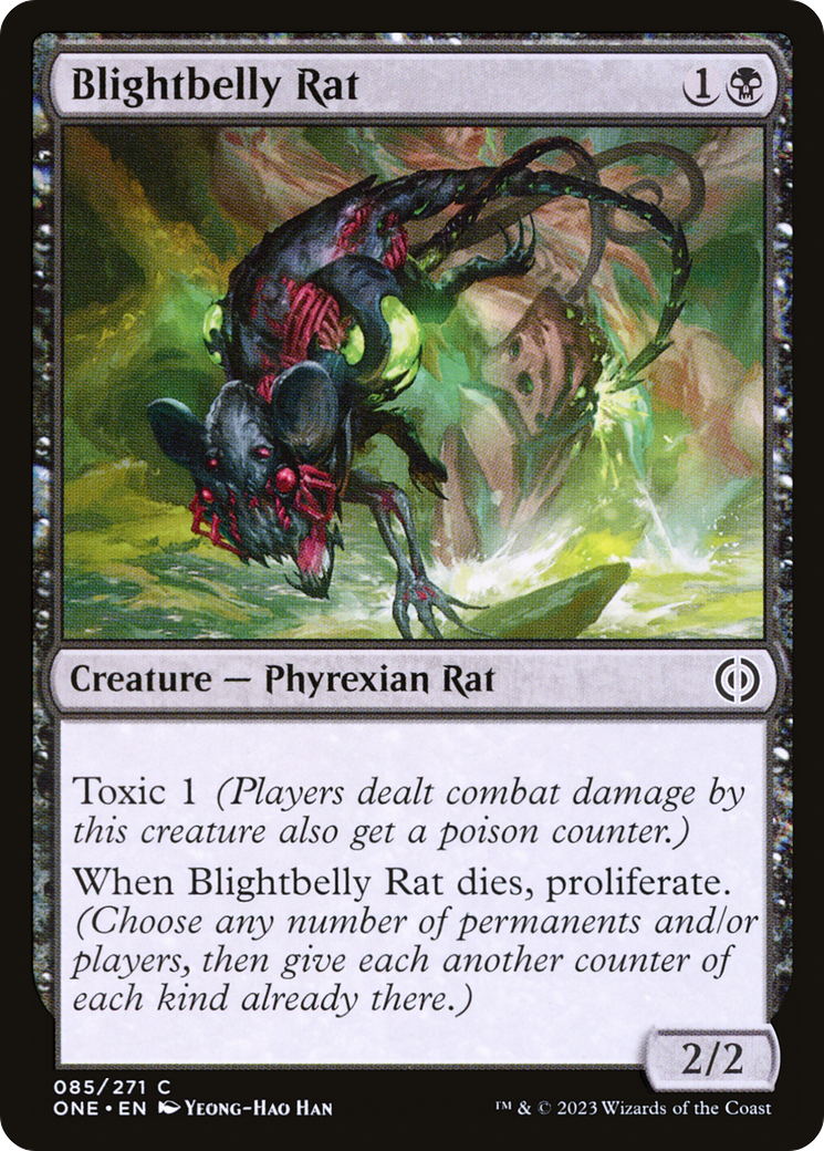 Blightbelly Rat [Phyrexia: All Will Be One] | Game Master's Emporium (The New GME)