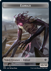 Eldrazi // Soldier Double-Sided Token [Starter Commander Decks] | Game Master's Emporium (The New GME)