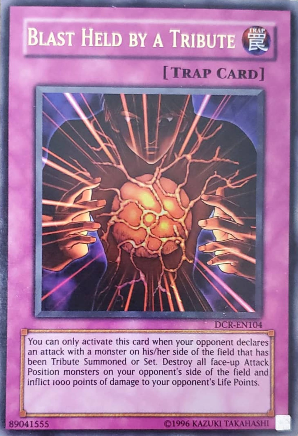 Blast Held by a Tribute [DCR-EN104] Ultra Rare | Game Master's Emporium (The New GME)