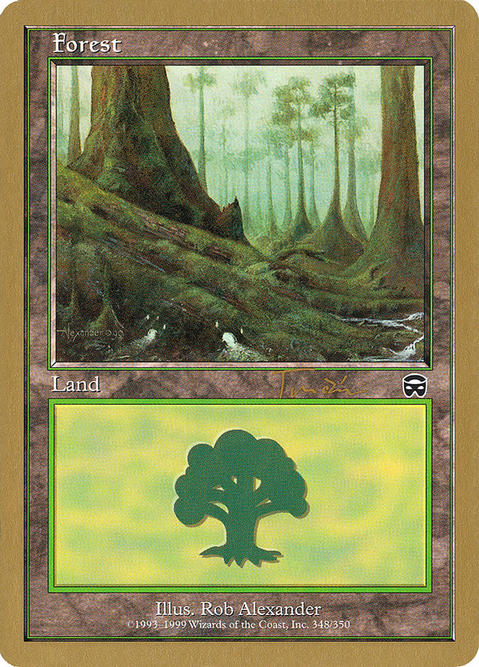 Forest (jt348) (Jan Tomcani) [World Championship Decks 2001] | Game Master's Emporium (The New GME)