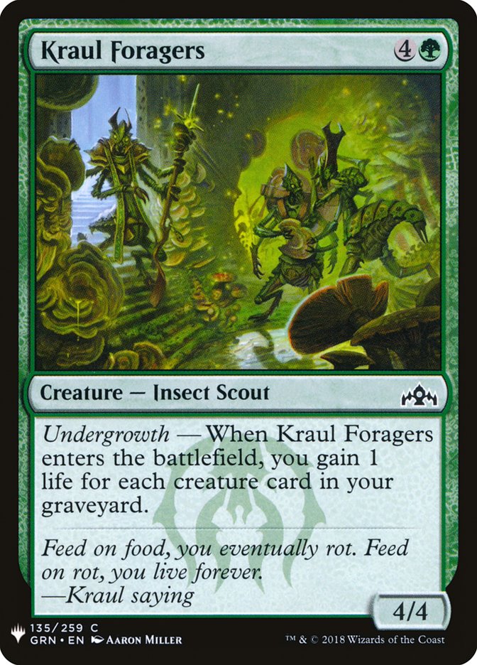 Kraul Foragers [Mystery Booster] | Game Master's Emporium (The New GME)