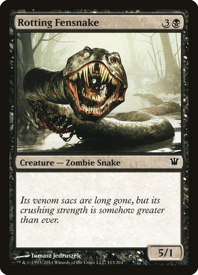 Rotting Fensnake [Innistrad] | Game Master's Emporium (The New GME)