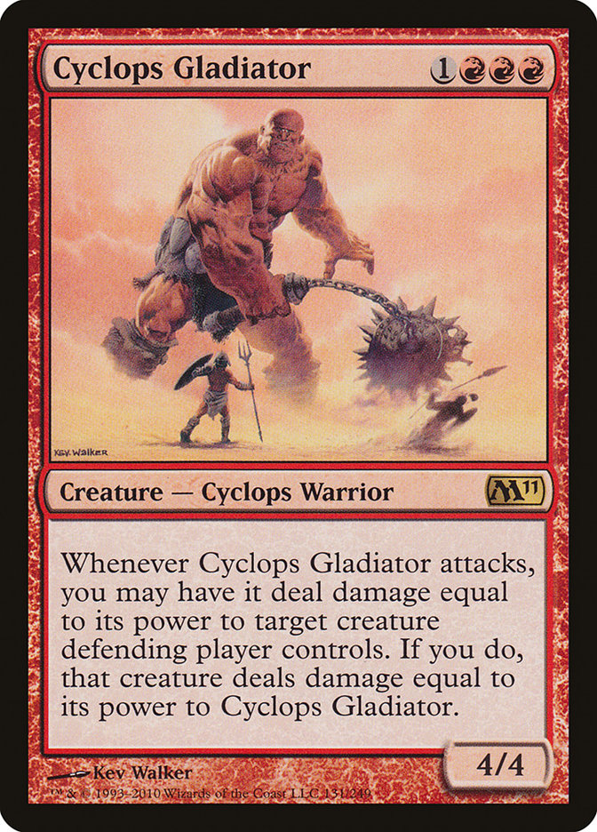 Cyclops Gladiator [Magic 2011] | Game Master's Emporium (The New GME)