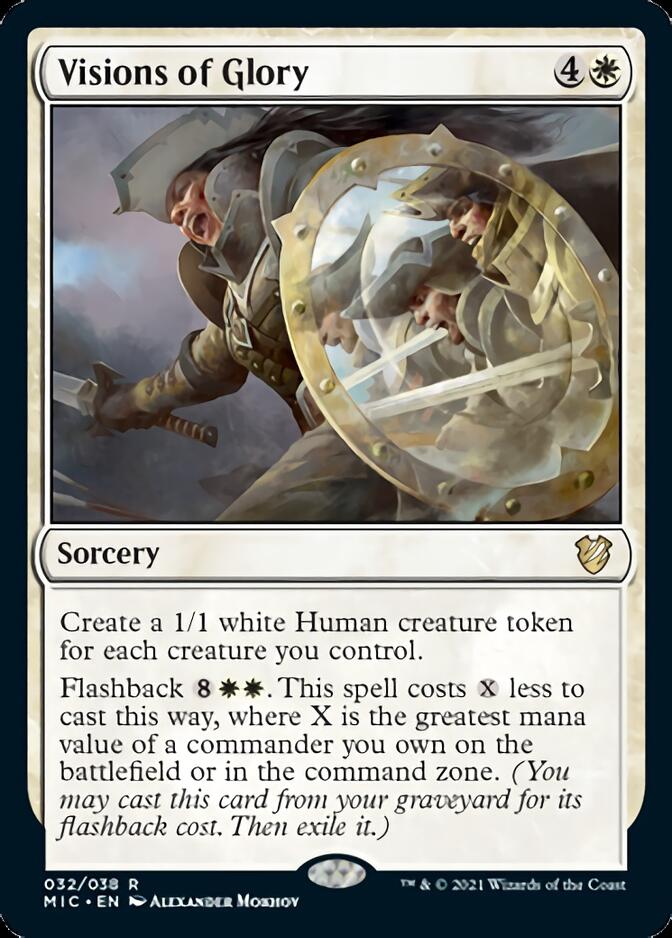 Visions of Glory [Innistrad: Midnight Hunt Commander] | Game Master's Emporium (The New GME)