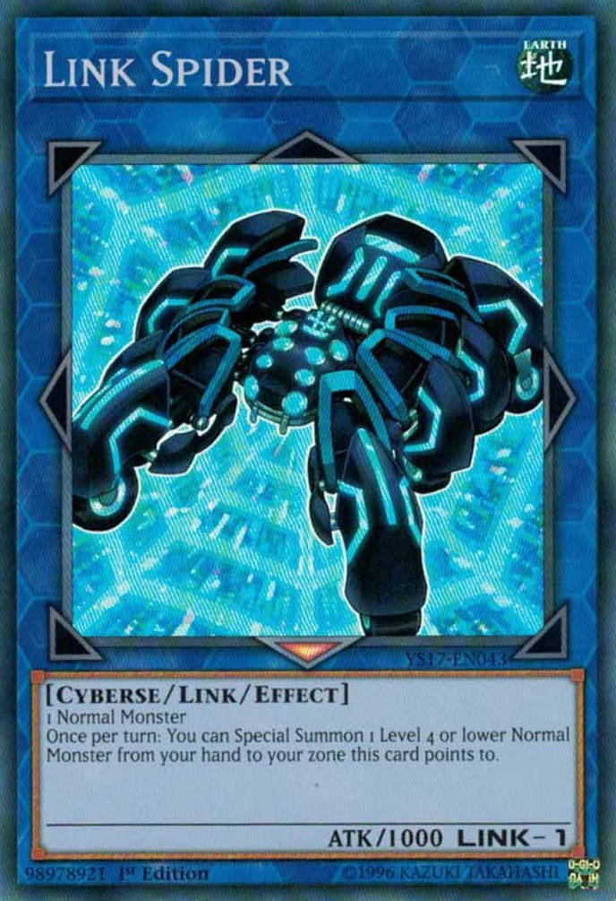 Link Spider [YS17-EN043] Super Rare | Game Master's Emporium (The New GME)