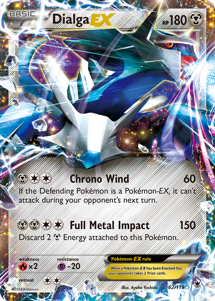 Dialga EX (62/119) [XY: Phantom Forces] | Game Master's Emporium (The New GME)