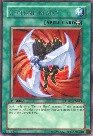 Cyclone Blade [POTD-EN043] Rare | Game Master's Emporium (The New GME)