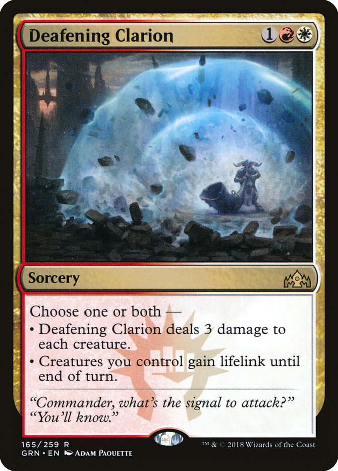 Deafening Clarion [Guilds of Ravnica] | Game Master's Emporium (The New GME)