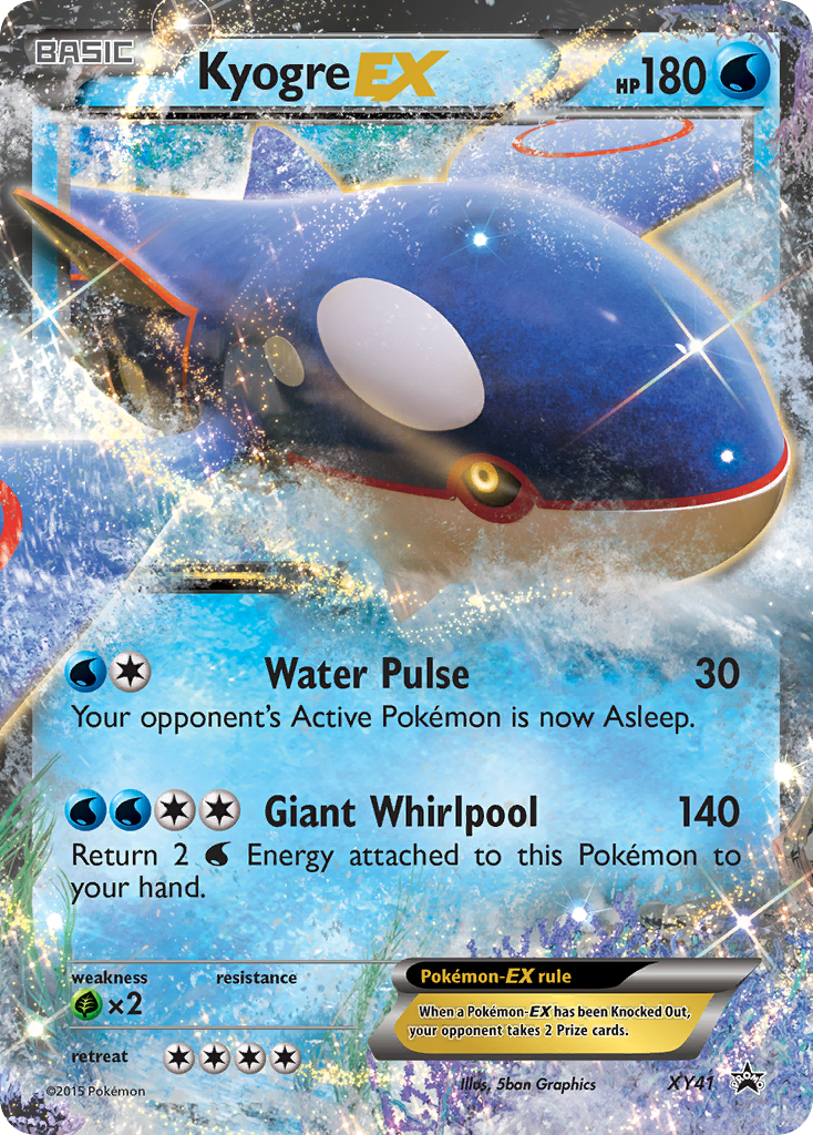 Kyogre EX (XY41) [XY: Black Star Promos] | Game Master's Emporium (The New GME)