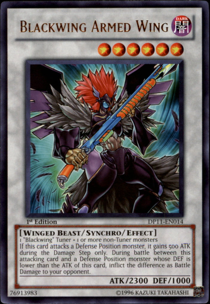 Blackwing Armed Wing [DP11-EN014] Rare | Game Master's Emporium (The New GME)