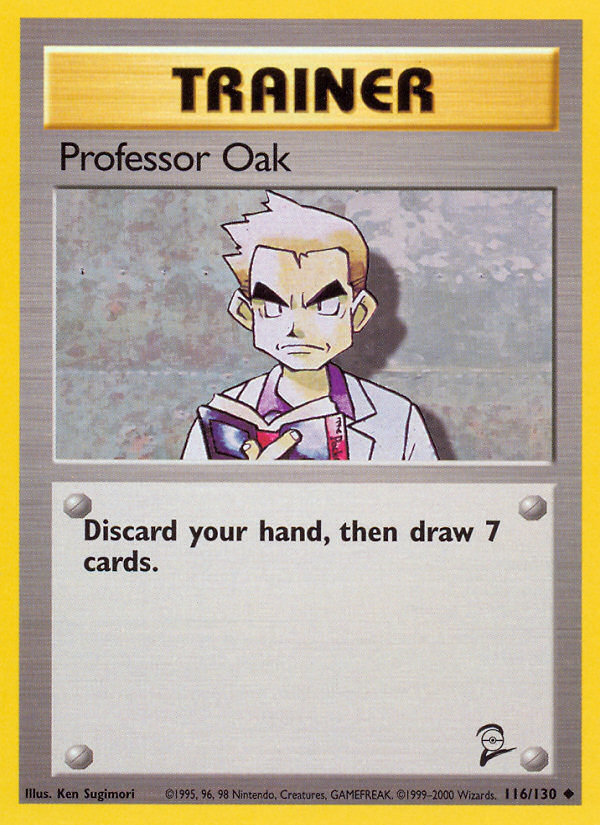 Professor Oak (116/130) [Base Set 2] | Game Master's Emporium (The New GME)