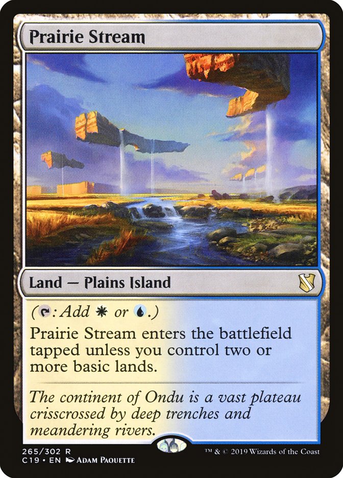 Prairie Stream [Commander 2019] | Game Master's Emporium (The New GME)