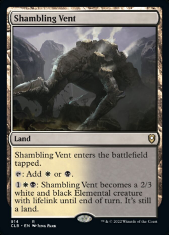 Shambling Vent [Commander Legends: Battle for Baldur's Gate] | Game Master's Emporium (The New GME)