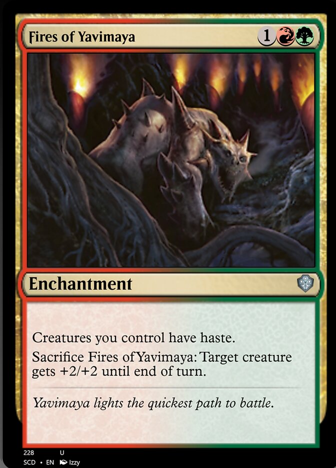 Fires of Yavimaya [Starter Commander Decks] | Game Master's Emporium (The New GME)