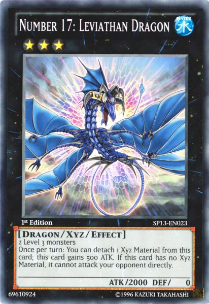 Number 17: Leviathan Dragon [SP13-EN023] Common | Game Master's Emporium (The New GME)
