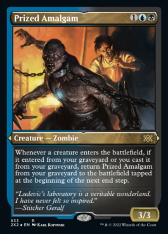 Prized Amalgam (Foil Etched) [Double Masters 2022] | Game Master's Emporium (The New GME)