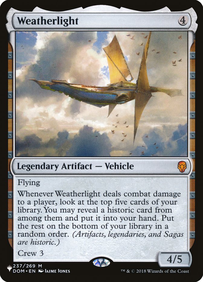 Weatherlight [The List] | Game Master's Emporium (The New GME)