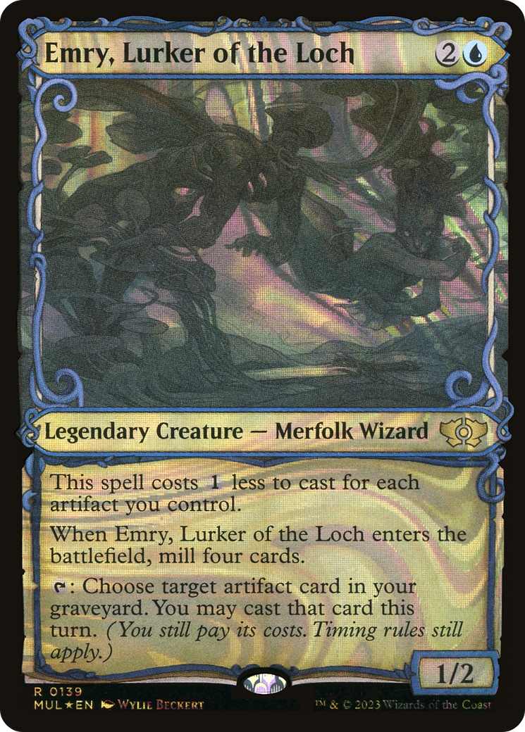 Emry, Lurker of the Loch (Halo Foil) [Multiverse Legends] | Game Master's Emporium (The New GME)