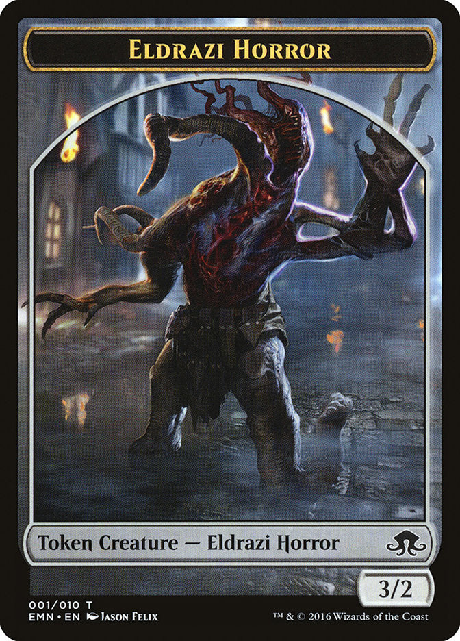 Eldrazi Horror Token [Eldritch Moon Tokens] | Game Master's Emporium (The New GME)