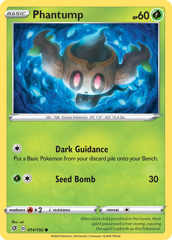 Phantump (014/192) [Sword & Shield: Rebel Clash] | Game Master's Emporium (The New GME)