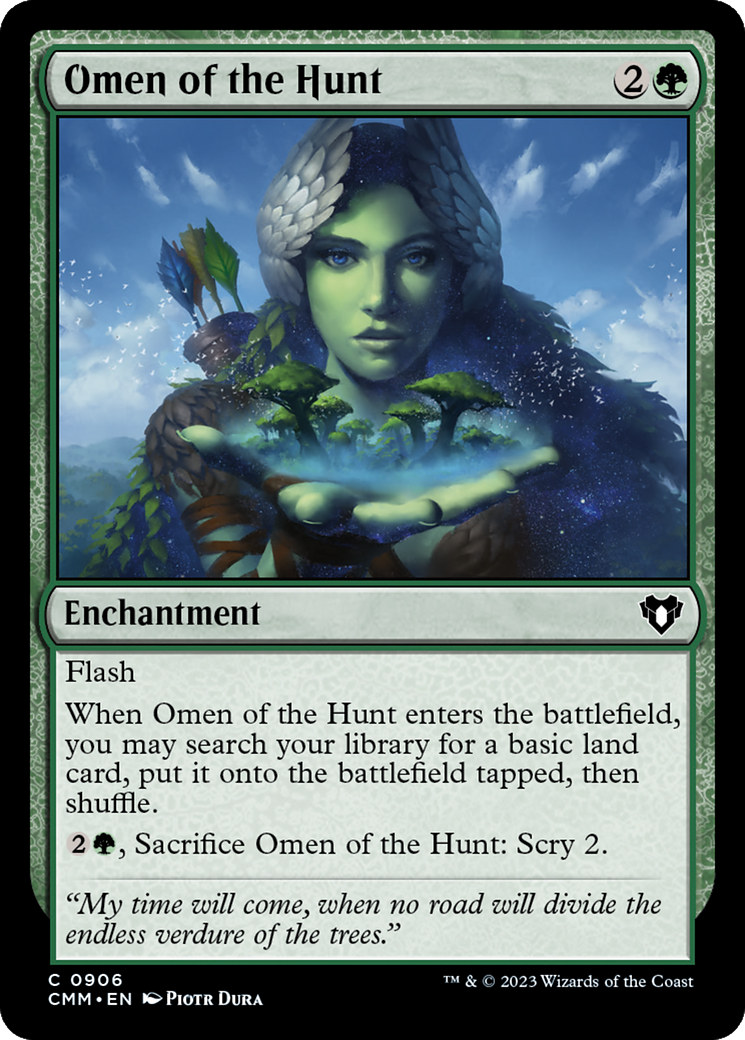 Omen of the Hunt [Commander Masters] | Game Master's Emporium (The New GME)