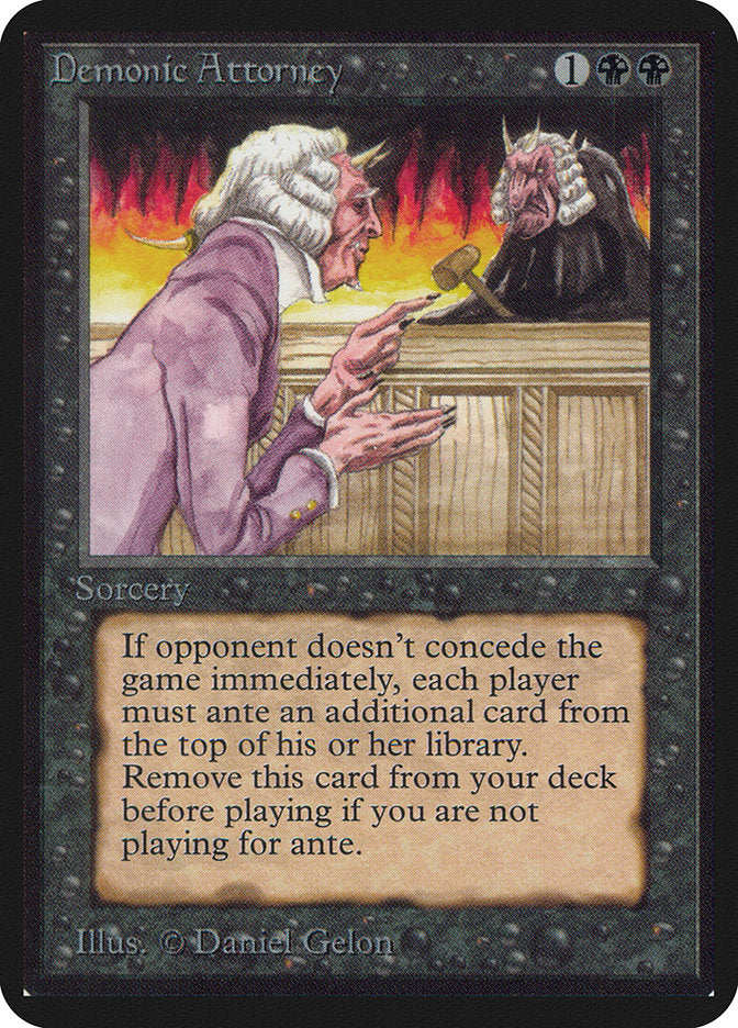 Demonic Attorney [Alpha Edition] | Game Master's Emporium (The New GME)