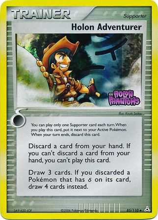Holon Adventurer (85/110) (Stamped) [EX: Holon Phantoms] | Game Master's Emporium (The New GME)
