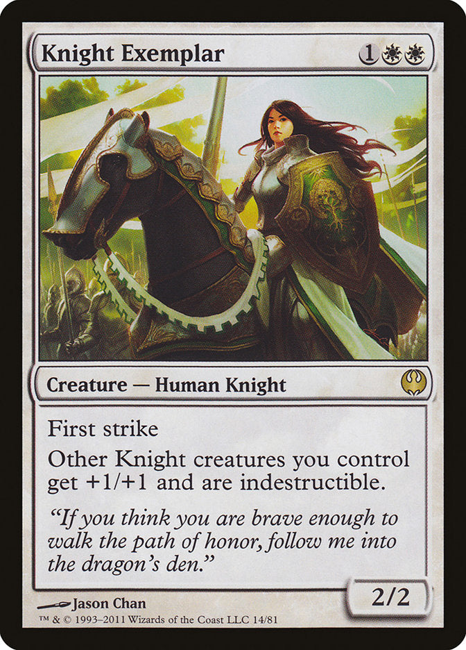 Knight Exemplar [Duel Decks: Knights vs. Dragons] | Game Master's Emporium (The New GME)