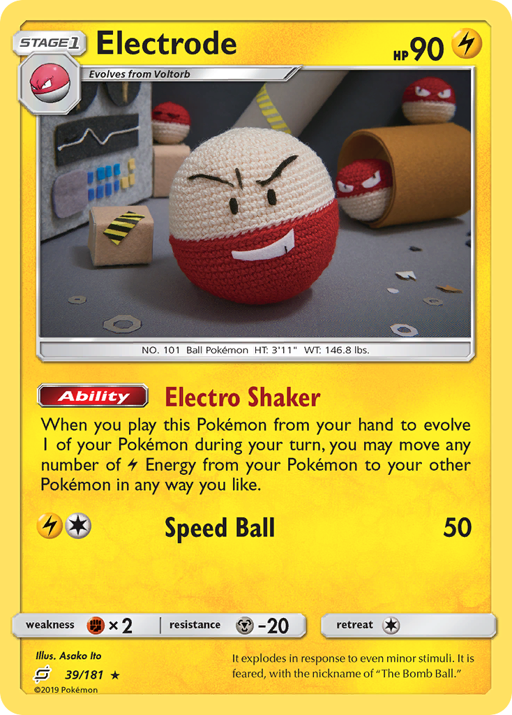 Electrode (39/181) [Sun & Moon: Team Up] | Game Master's Emporium (The New GME)