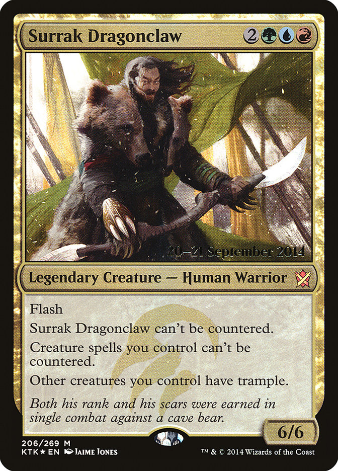 Surrak Dragonclaw [Khans of Tarkir Prerelease Promos] | Game Master's Emporium (The New GME)