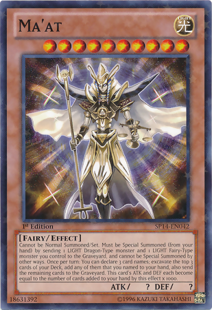 Ma'at [SP14-EN042] Starfoil Rare | Game Master's Emporium (The New GME)