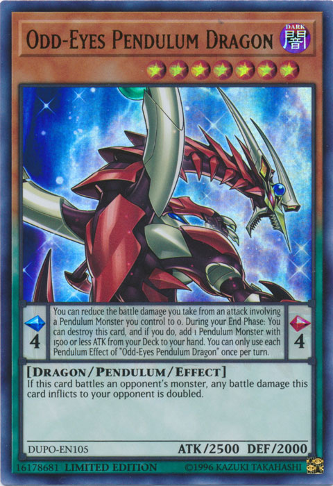 Odd-Eyes Pendulum Dragon [DUPO-EN105] Ultra Rare | Game Master's Emporium (The New GME)