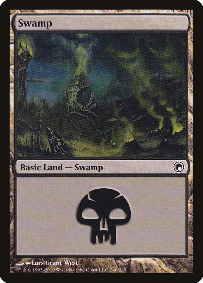 Swamp (240) [Scars of Mirrodin] | Game Master's Emporium (The New GME)