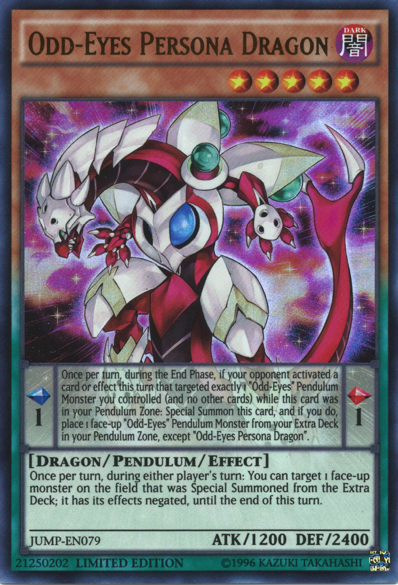 Odd-Eyes Persona Dragon [JUMP-EN079] Ultra Rare | Game Master's Emporium (The New GME)