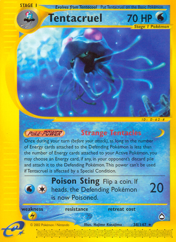 Tentacruel (38/147) [Aquapolis] | Game Master's Emporium (The New GME)