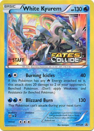 White Kyurem (XY128) (Staff) [XY: Black Star Promos] | Game Master's Emporium (The New GME)