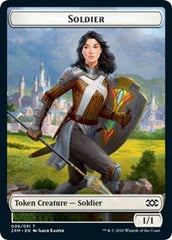 Soldier // Squirrel Double-Sided Token [Double Masters Tokens] | Game Master's Emporium (The New GME)