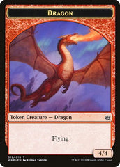Servo // Dragon Double-Sided Token [Challenger Decks 2020 Tokens] | Game Master's Emporium (The New GME)